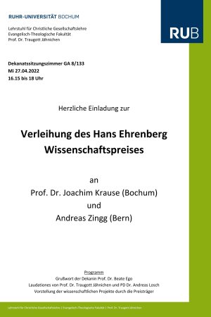 Ehrenbergpreis Plakat