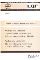 Zusammen mit Benedikt Kranemann (Hg.), Analogie und Differenz: Das dynamische Verhältnis von jüdischer und christlicher Liturgie (LQF 112), Münster 2021