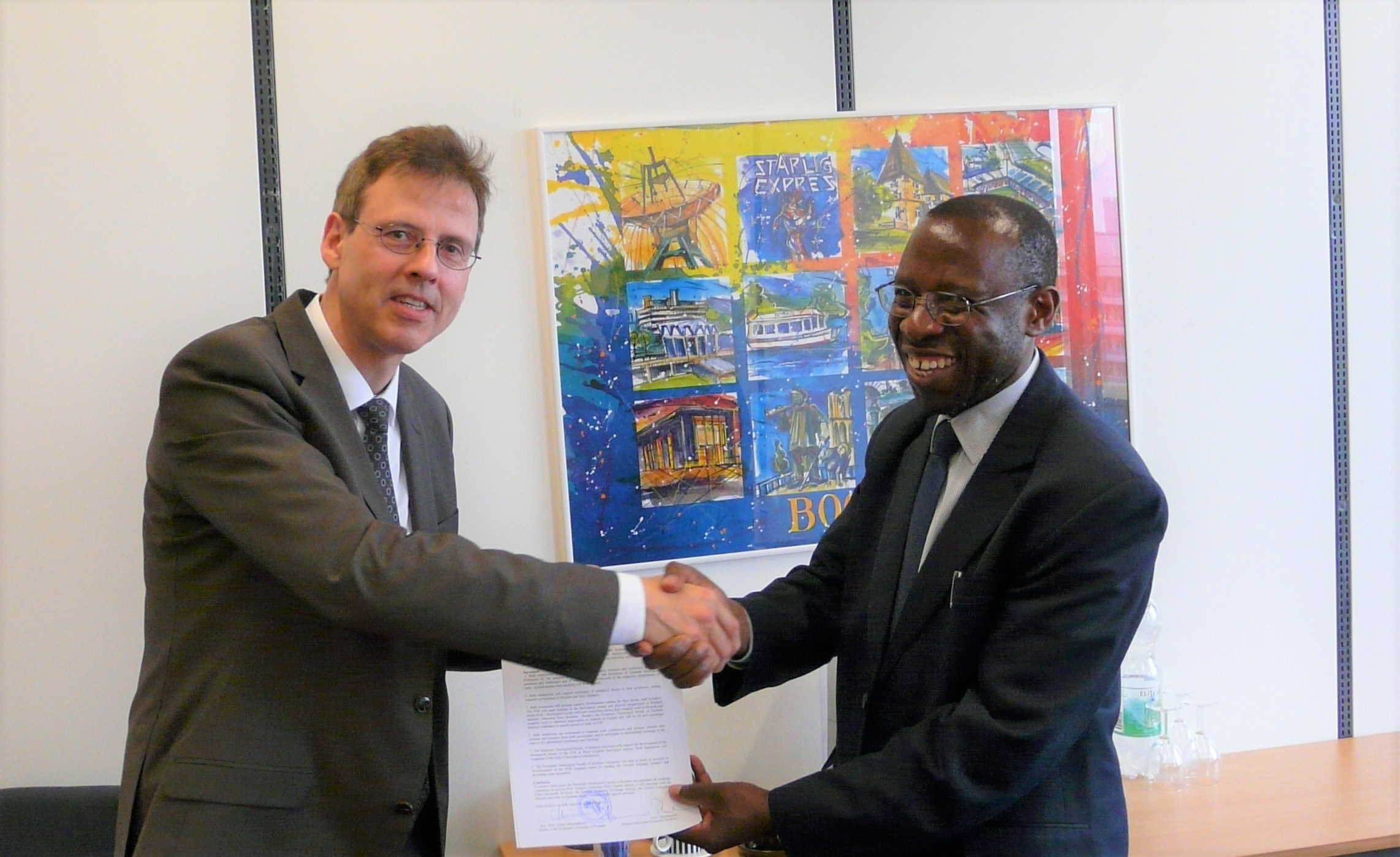 Kooperation mit der Protestant University of Rwanda (PUR) unterzeichnet